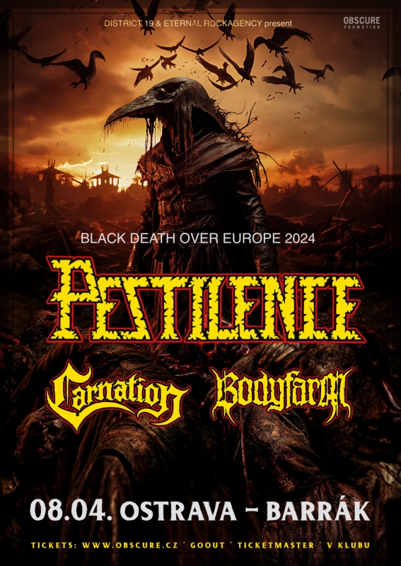 Pestilence, Carnation a Bodyfarm