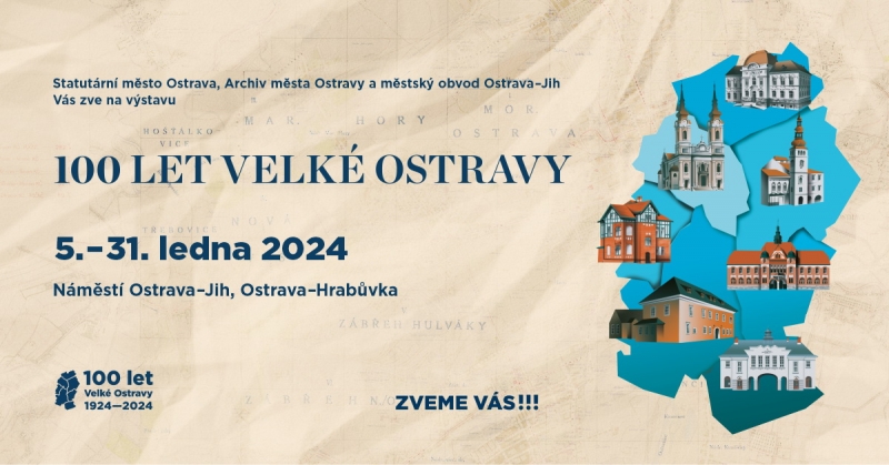 Výstava 100 let Velké Ostravy