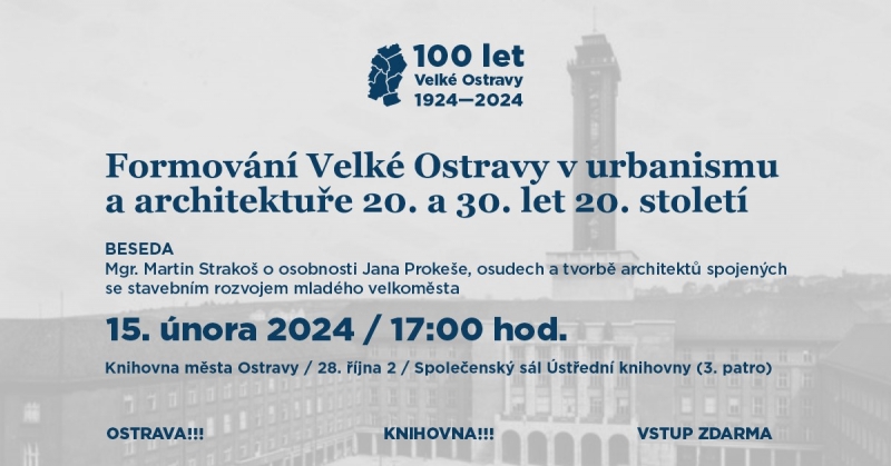 Formování Velké Ostravy v urbanismu a architektuře 20. a 30. let 20. století