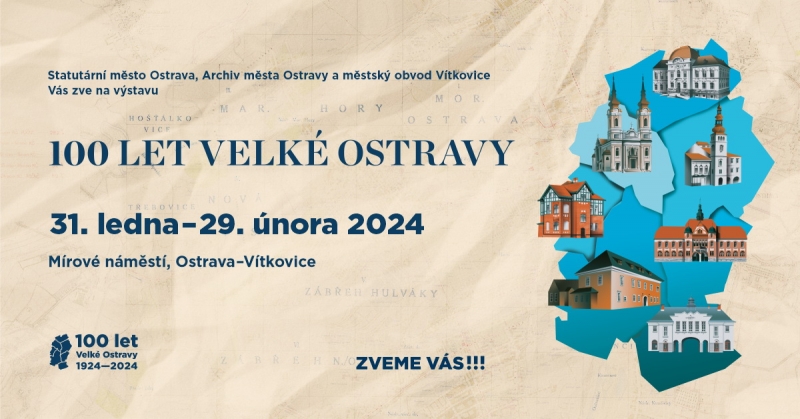 Výstava 100 let Velké Ostravy