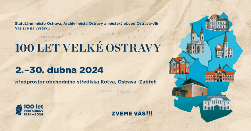 Výstava 100 let Velké Ostravy