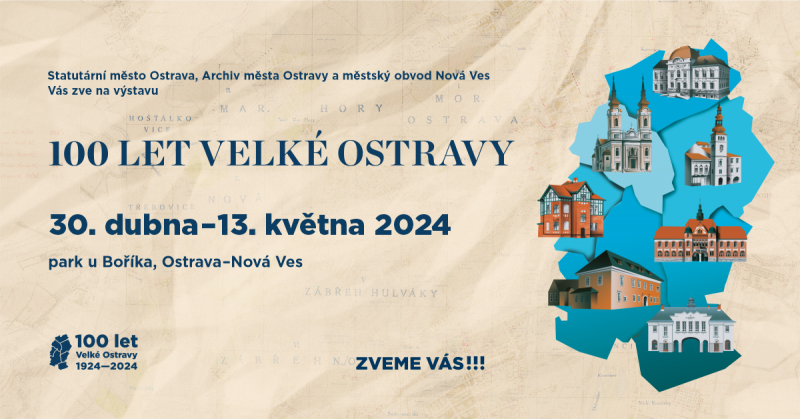 Výstava 100 let Velké Ostravy