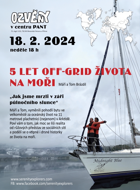 5 let off-grid života Toma a Máří na moři „Jak jsme mrzli v záři půlnočního slunce"