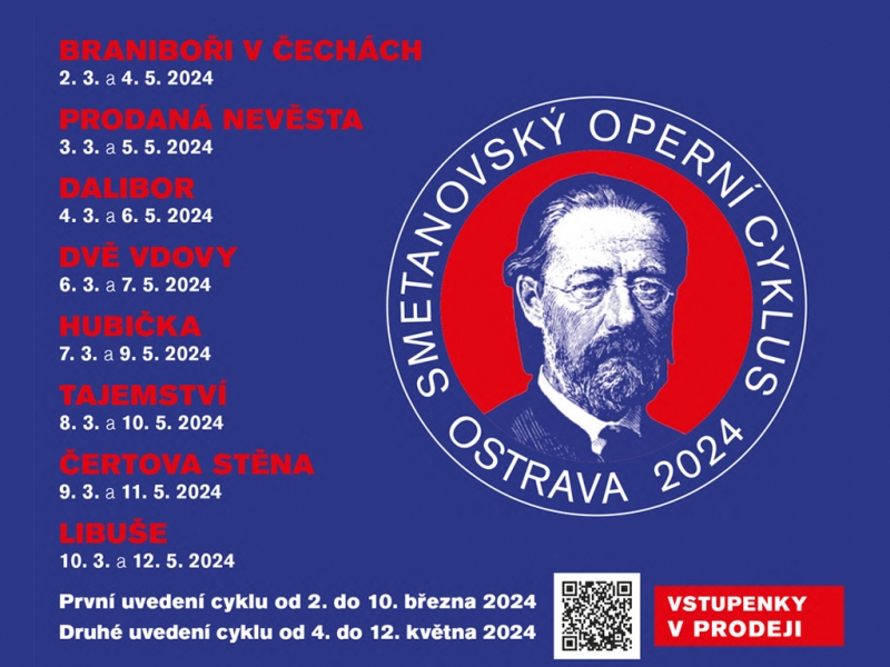 Smetanovský operní cyklus Ostrava 2024
