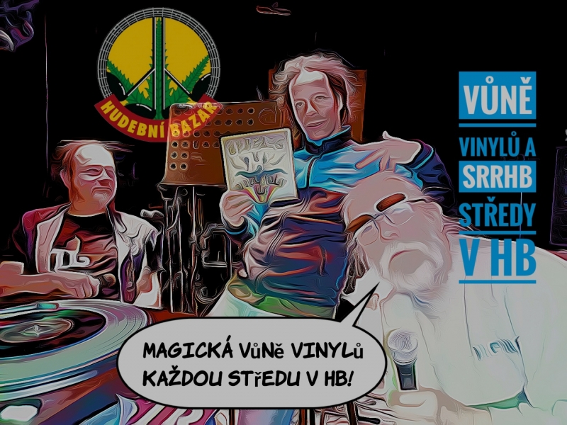 Vůně vinylů & vysílání SRRHB k poslechu a tanci