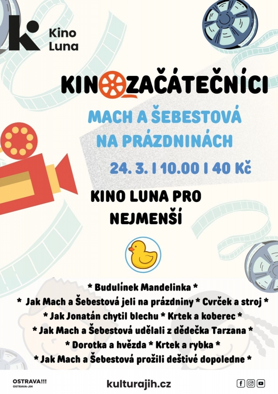 Kinozačátečníci - Mach a Šebestová na prázdninách