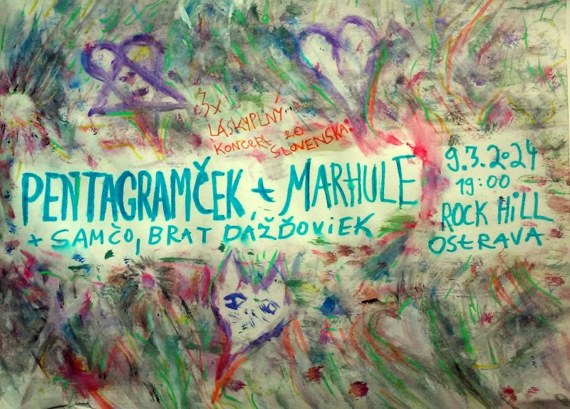 Pentagramček | Marhule | Samčo, brat dážďoviek