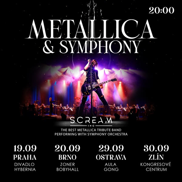Metallica a Symphony Tribute scream inc.