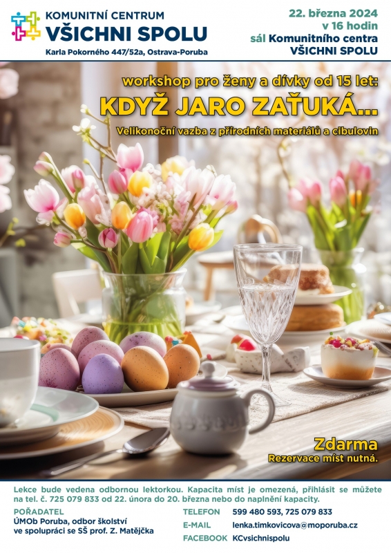 Dekorace na velikonoční stůl - když jaro zaťuká