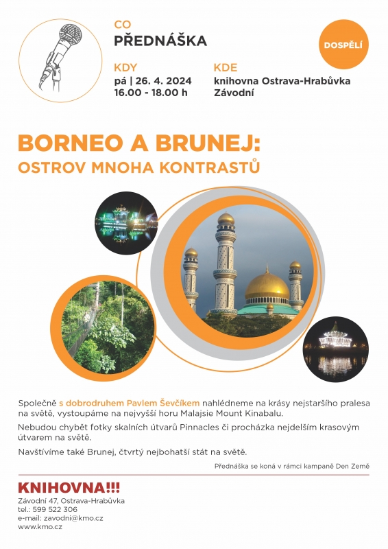 Borneo a Brunej - Ostrov mnoha kontrastů
