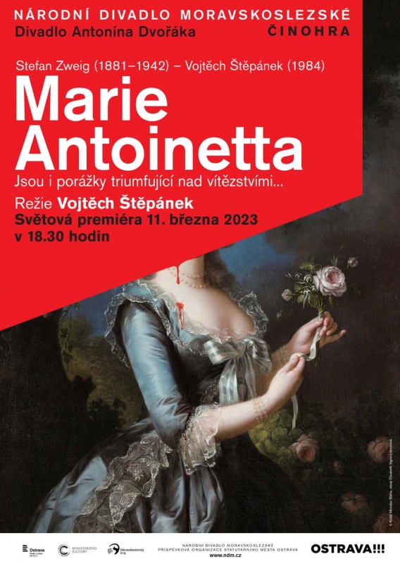 Stefan Zweig, Pavel Gejguš, Vojtěch Štěpánek - Marie Antoinetta