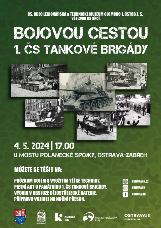 Bojovou cestou 1. ČS tankové brigády