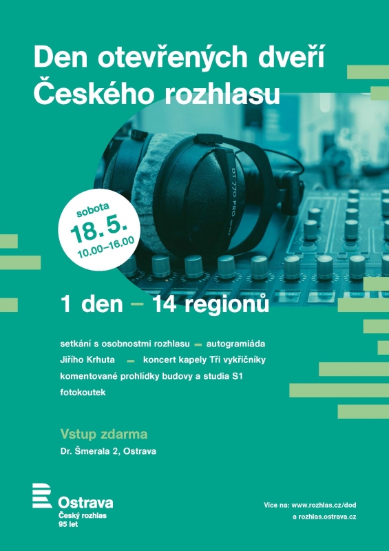 Den otevřených dveří Českého rozhlasu Ostrava