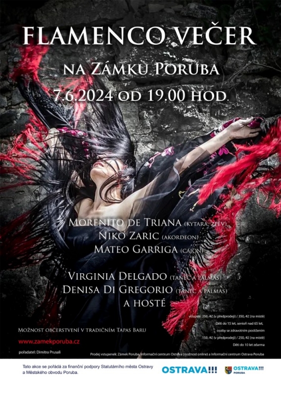 Flamenco večer na Zámku Poruba