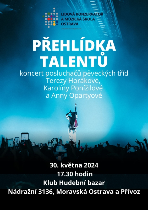 Přehlídka talentů pěveckých tříd LKMŠ Ostrava