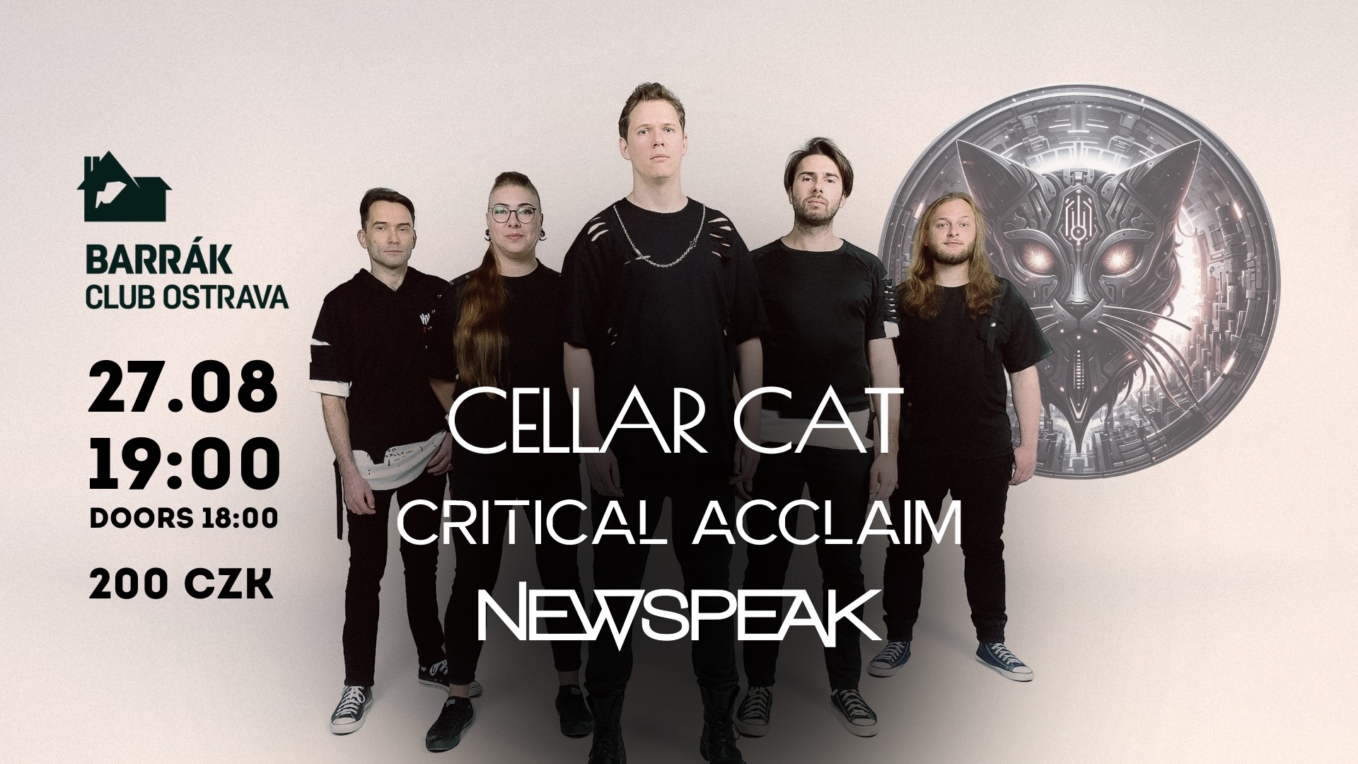 Cellar Cat (LV) | Critical Acclaim | Newspeak
