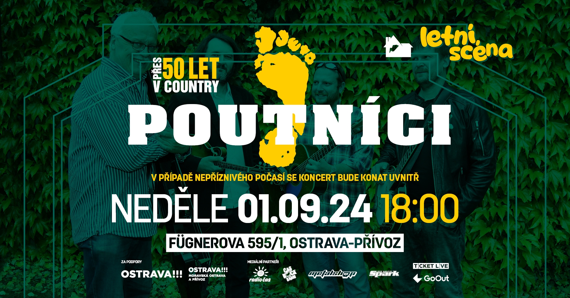 Poutníci - Přes 50 let v country