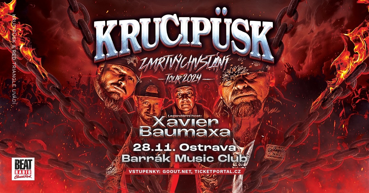 Krucipüsk + Xavier Baumaxa