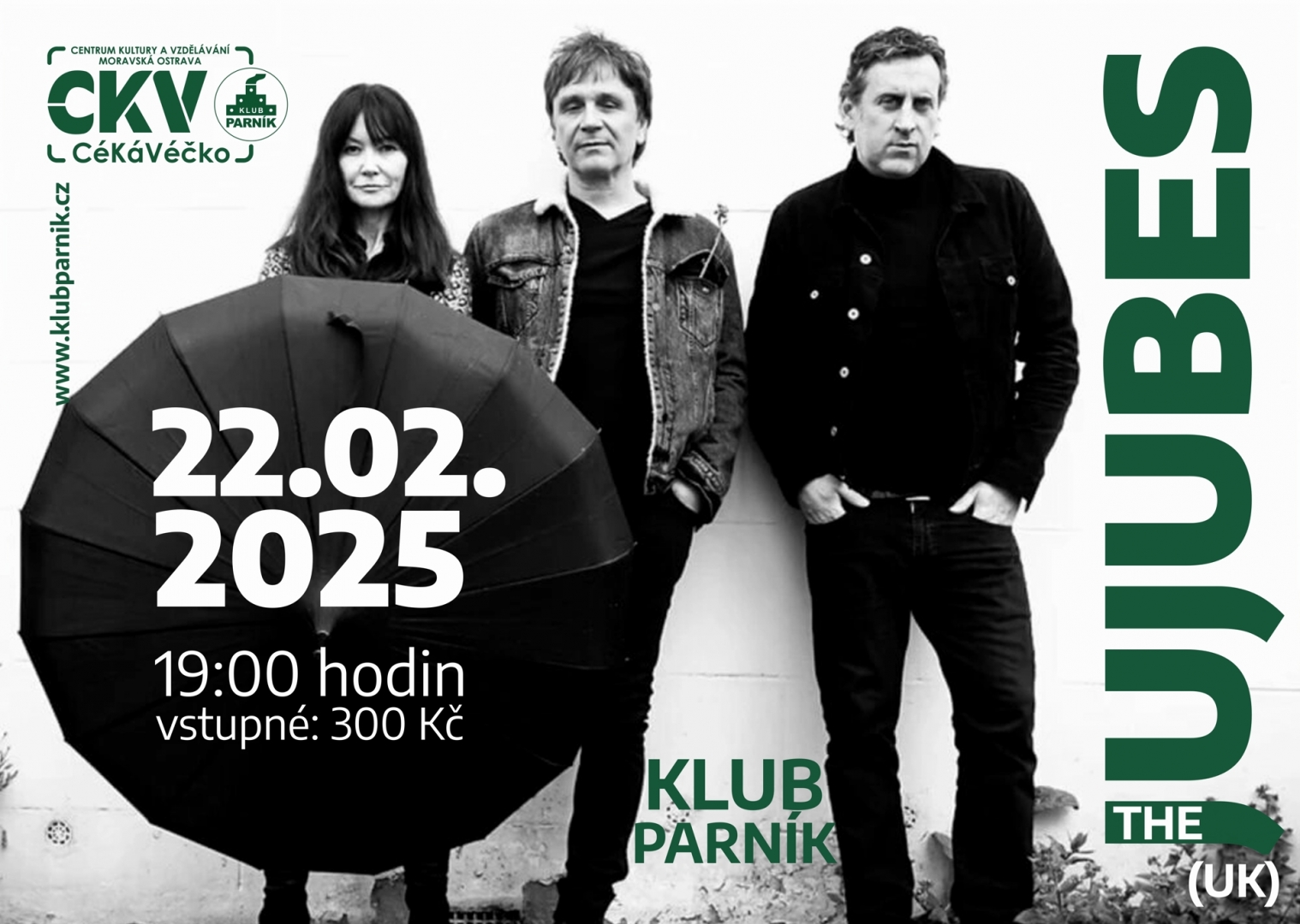 THE JUJUBES (blues trio from London, UK)