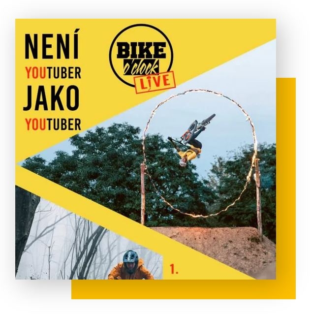 Není youtuber jako youtuber (Bike O’Clock live)