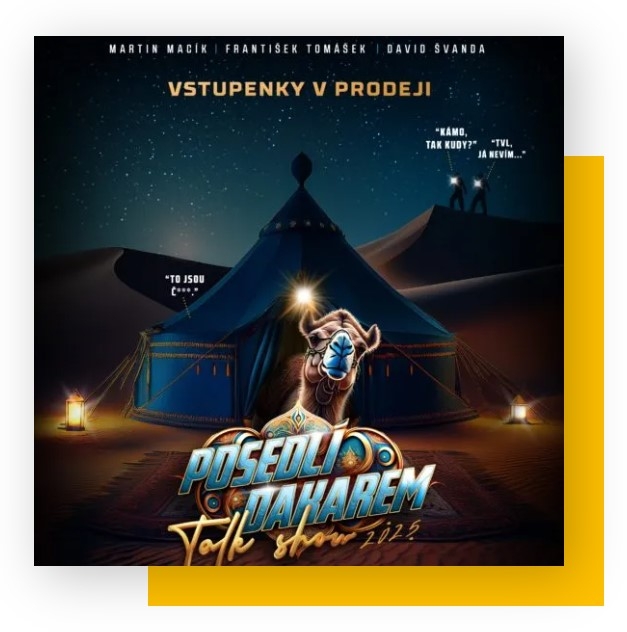 Posedlí Dakarem talk show 2025