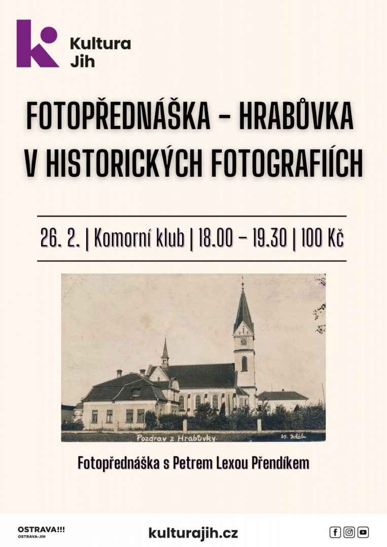 Fotopřednáška - Hrabůvka v historických fotografiích