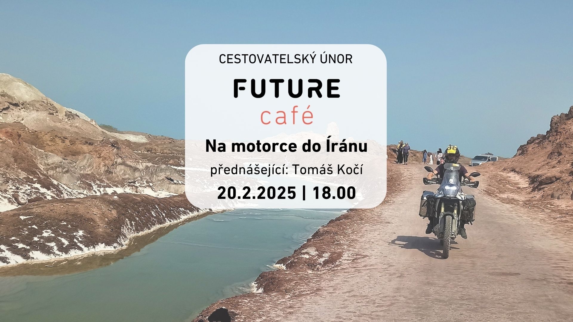 Na motorce do Íránu