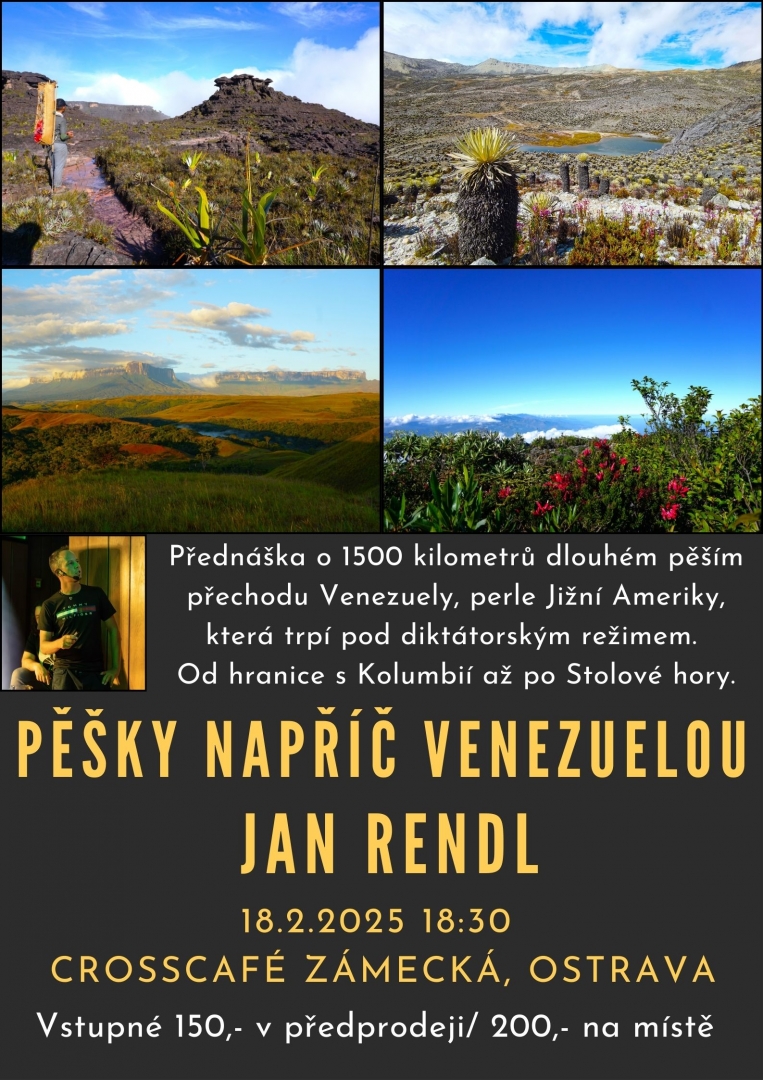 Jan Rendl - Pěšky napříč Venezuelou