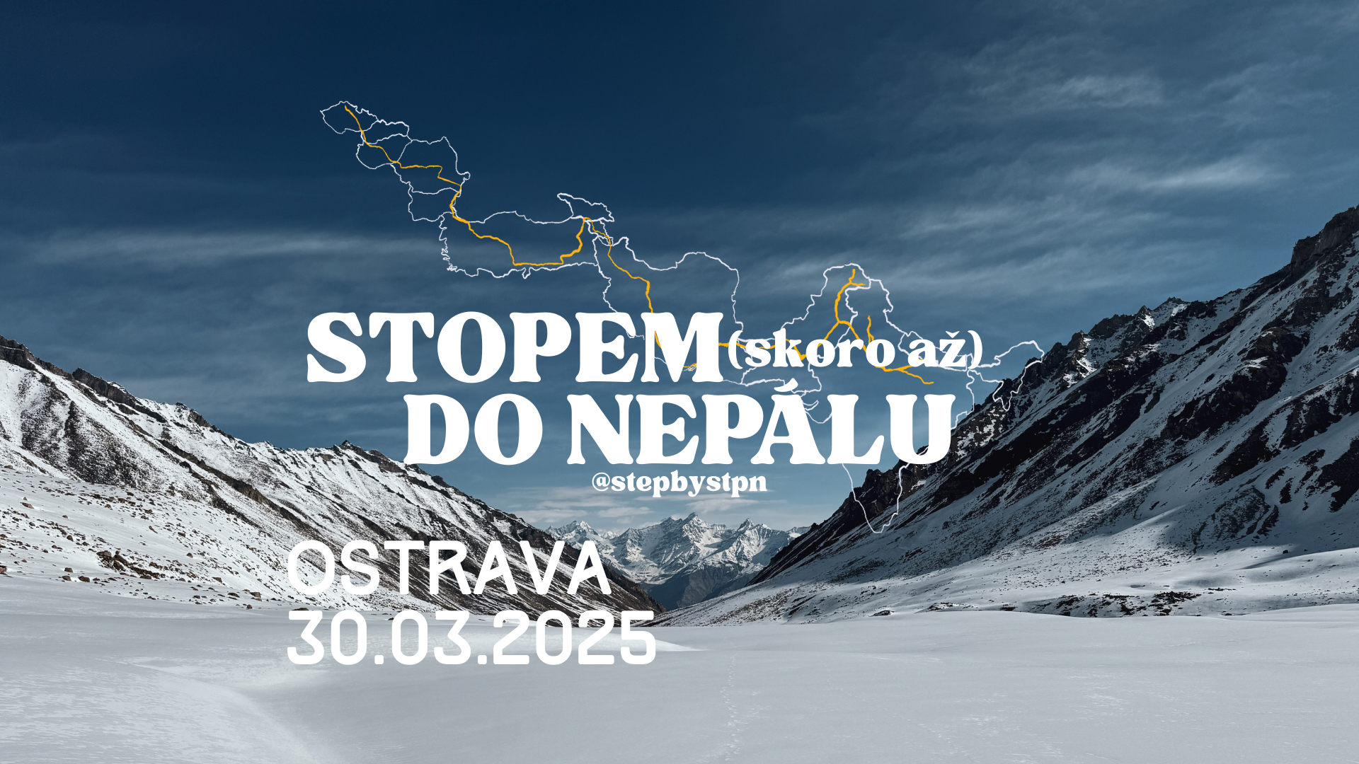 Stopem (skoro až) do Nepálu - Štěpán Hušek