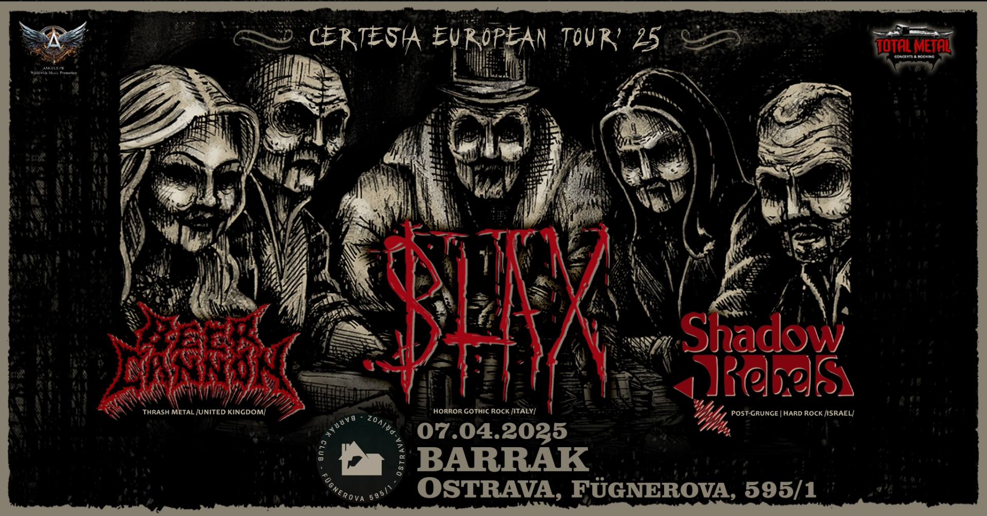 Blax (IT) | Beer Canon (UK) | Shadow Rebels (IL)