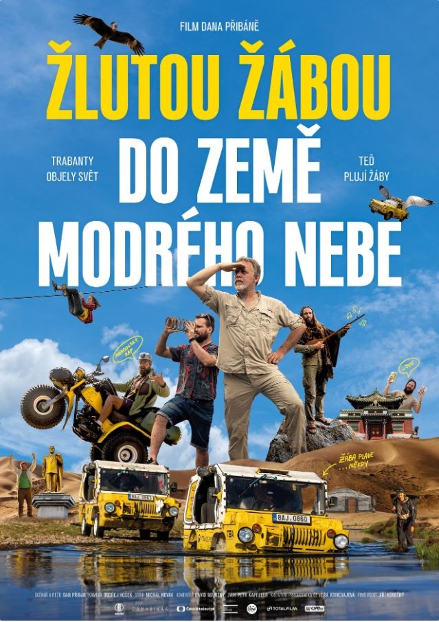 Žlutou žábou do země modrého nebe