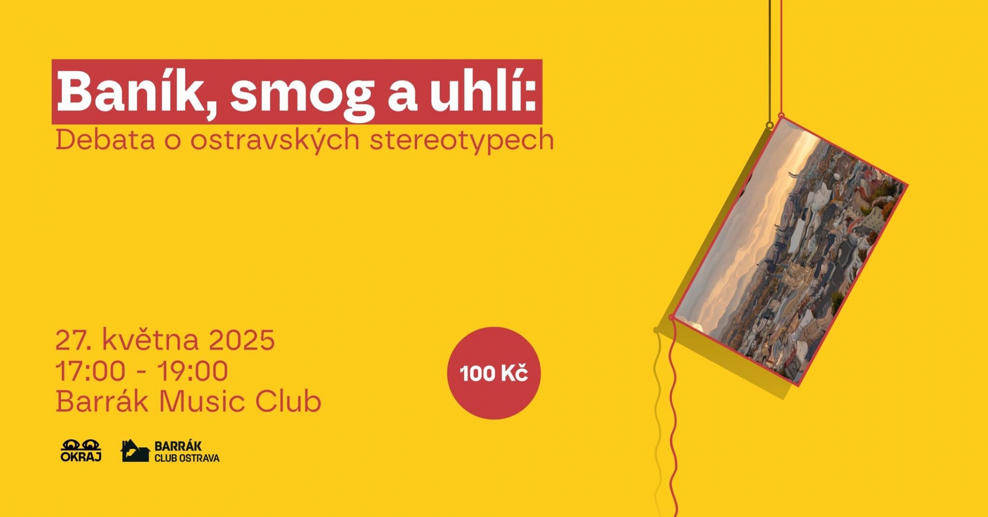 Baník, smog a uhlí - debata o ostravských stereotypech