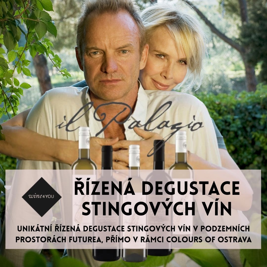 Řízená degustace Stingových vín