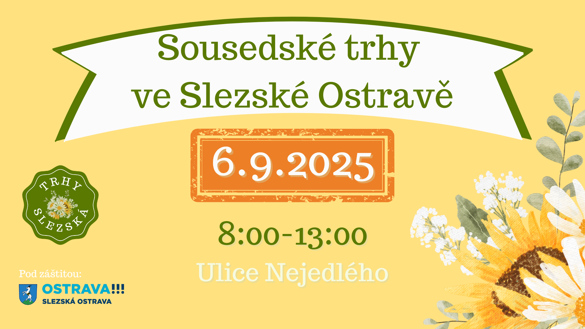 Sousedské trhy ve Slezské Ostravě