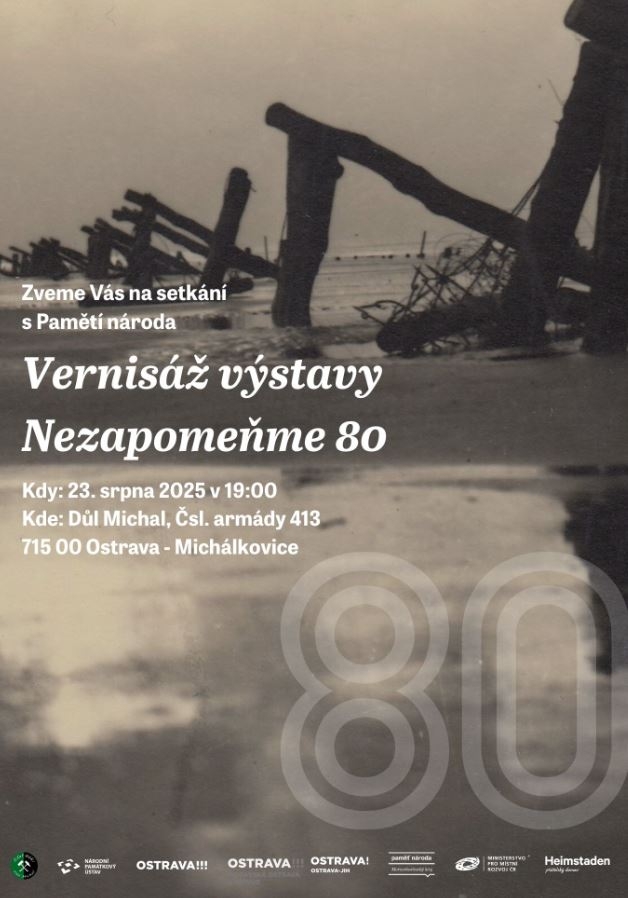 Vernisáž výstavy nezapomeňme 80