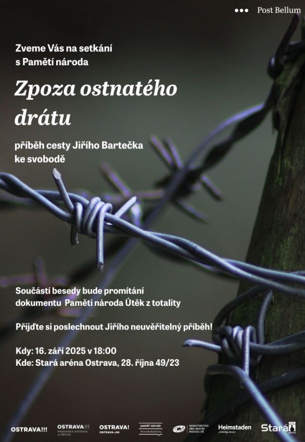 Zpoza ostnatého drátu - příběh cesty Jiřího Bartečka ke svobodě