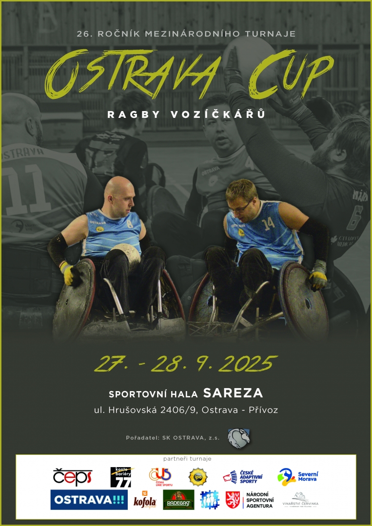 26. ročník mezinárodního turnaje ragby vozíčkářů Ostrava Cup