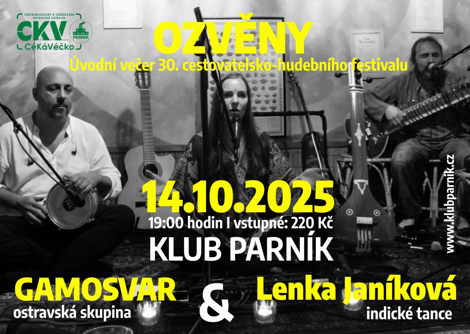 OZVĚNY: Indický večer