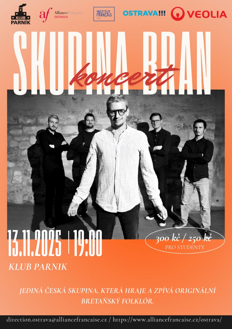 Keltská hudba a písně z Bretaně – skupina BRAN