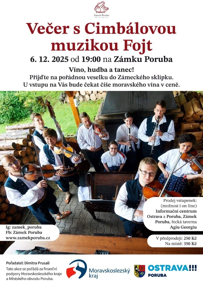 Večer s Cimbálovou muzikou Fojt