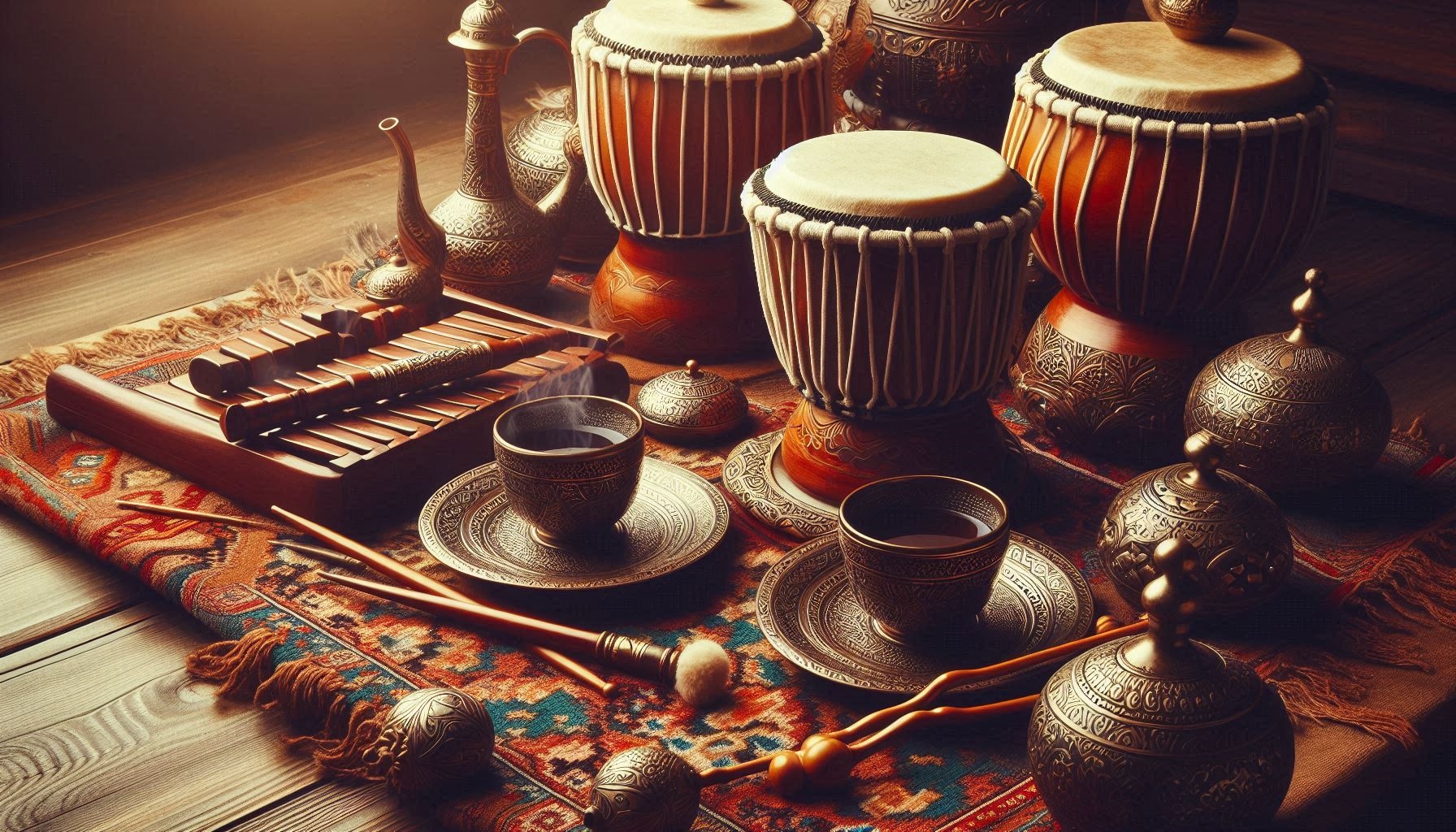 Čajohraní na kopci