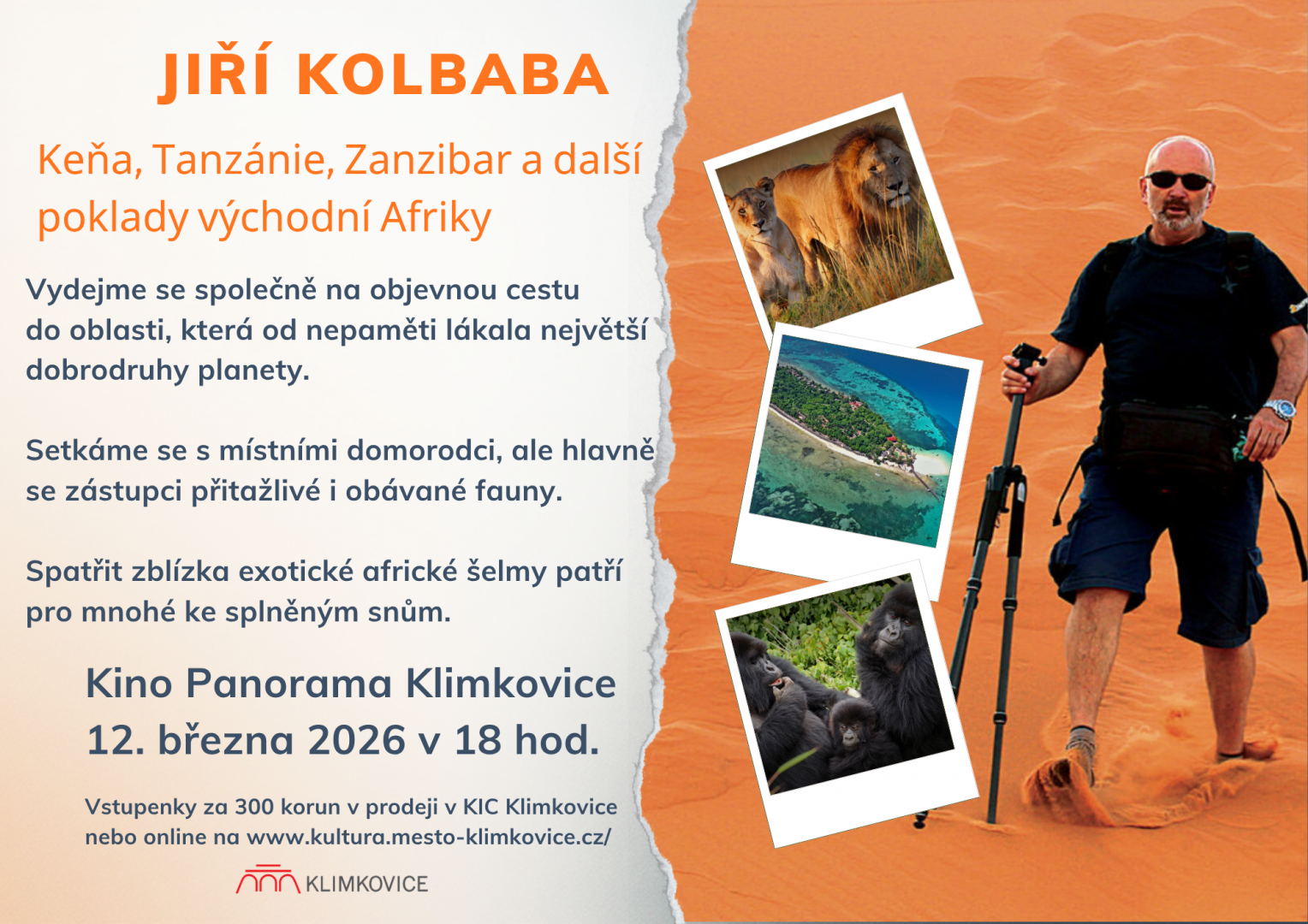 Jiří Kolbaba - Keňa, Tanzánie, Zanzibar a další poklady východní Afriky