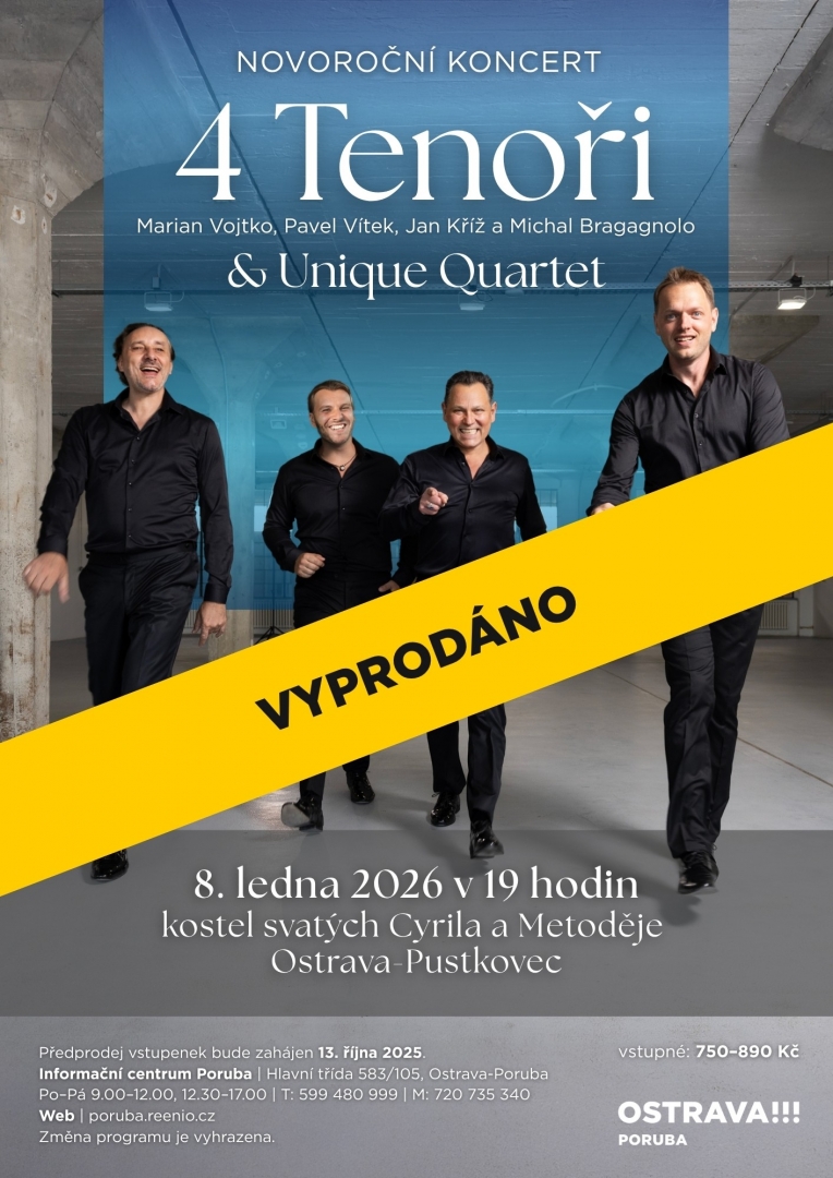 Novoroční koncert 4 Tenoři