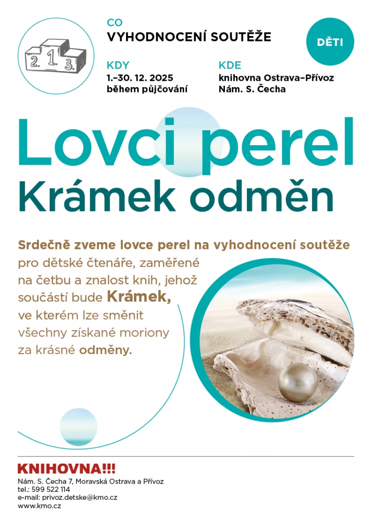 Lovci perel – Krámek odměn