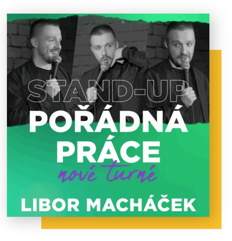 Libor Macháček - "Pořádná práce" nové turné