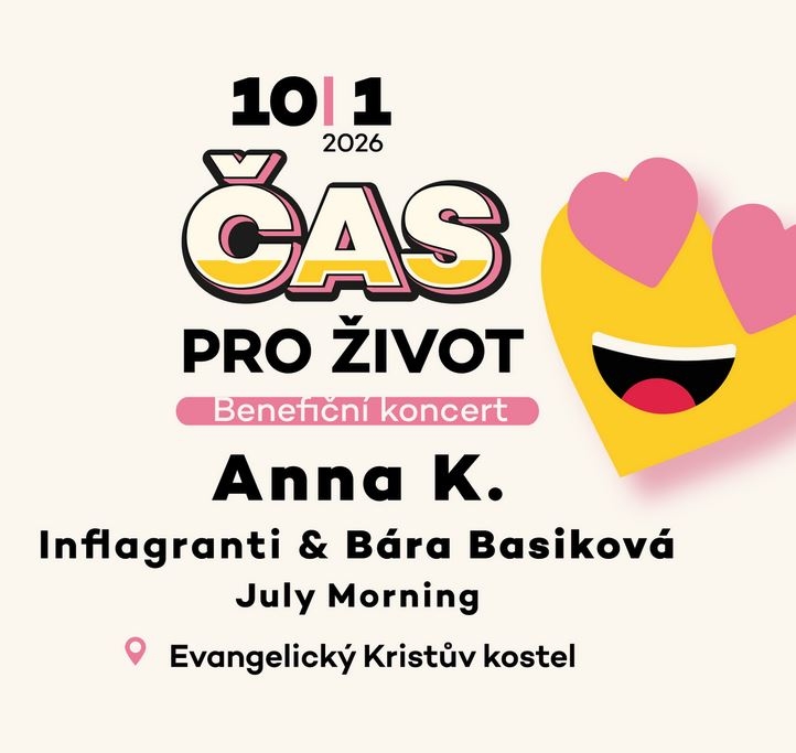 Benefiční koncert Čas pro život 2026