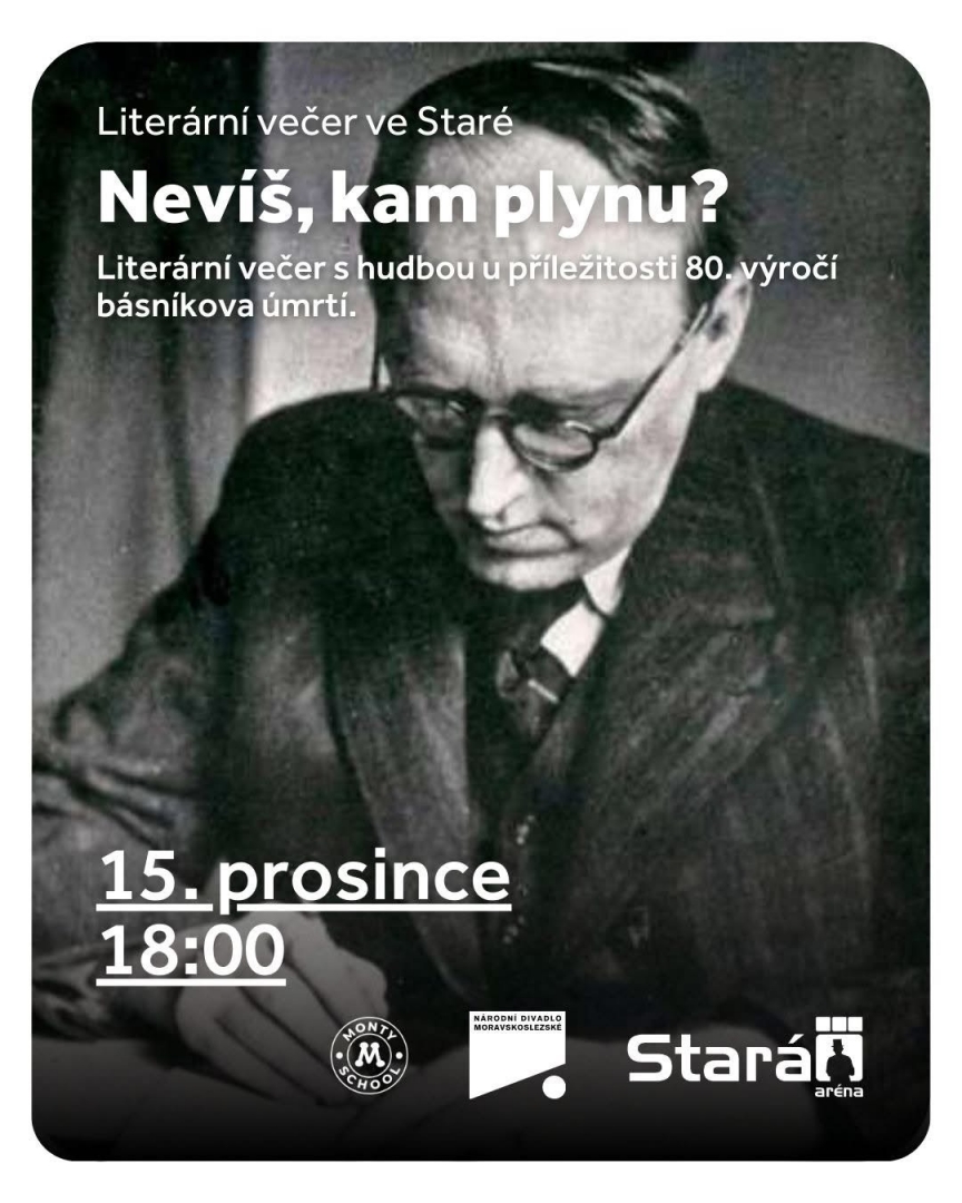 Literární večer – nevíš, kam plynu?