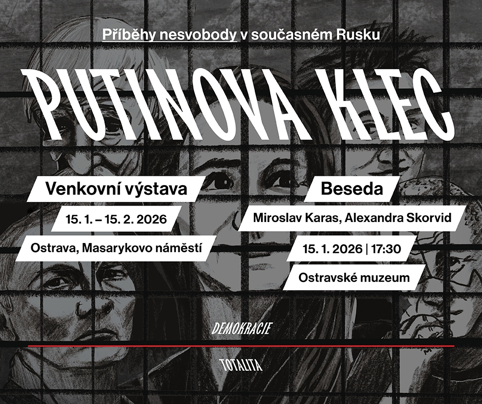 Putinova klec - Vernisáž výstavy a beseda