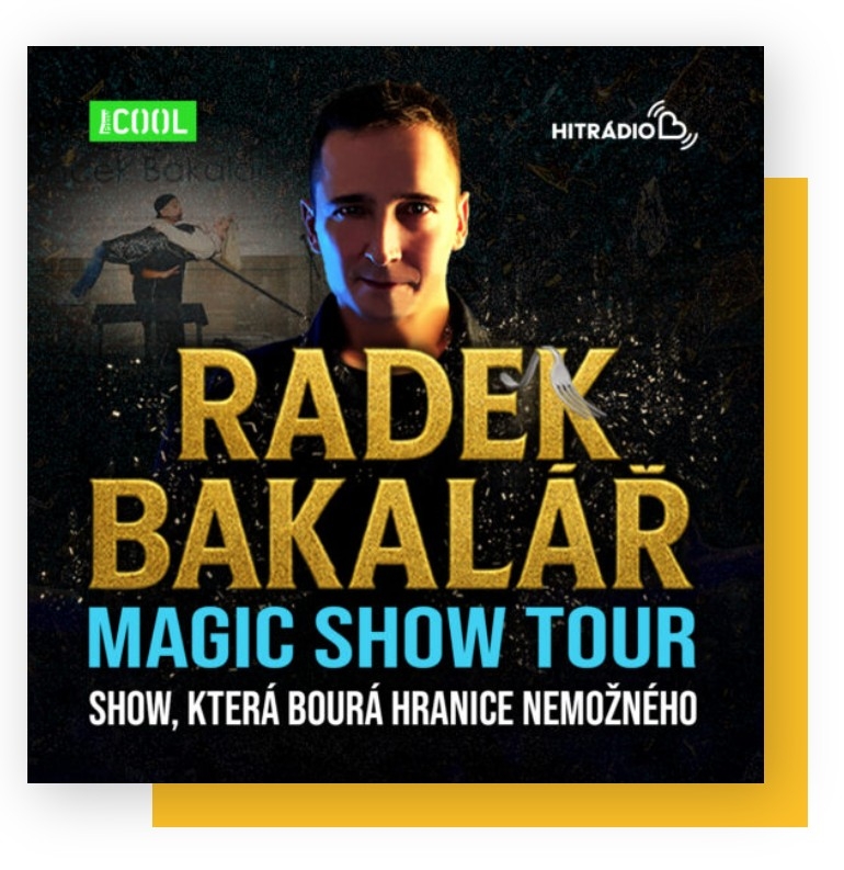 Radek Bakalář - MAGIC SHOW TOUR