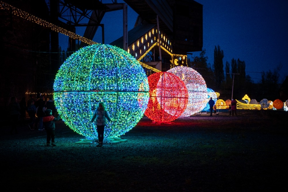 Tisíce světýlek v Dolních Vítkovicích